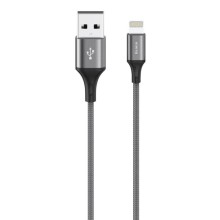 Lightning OLMIO BASIC 1,2 м 2.1A текстильная обмотка