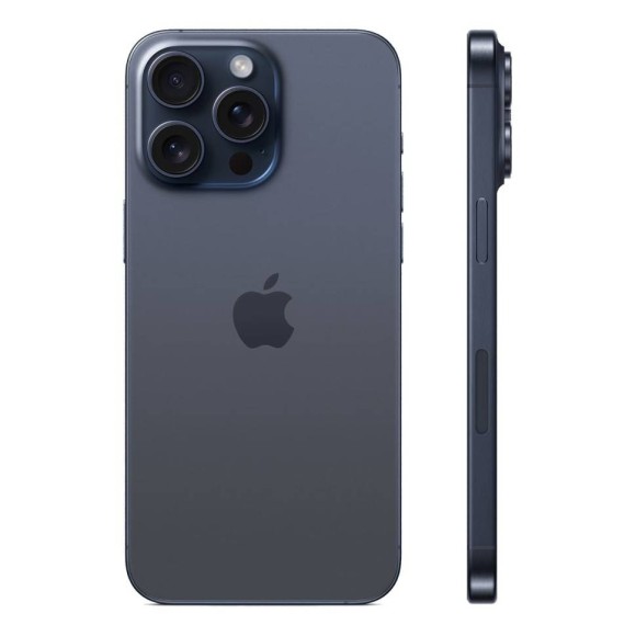 Смартфон Apple  iPhone 15 Pro 128Gb A3101  Dual: nano SIM + eSIM (без RuStore) (Blue Titanium)