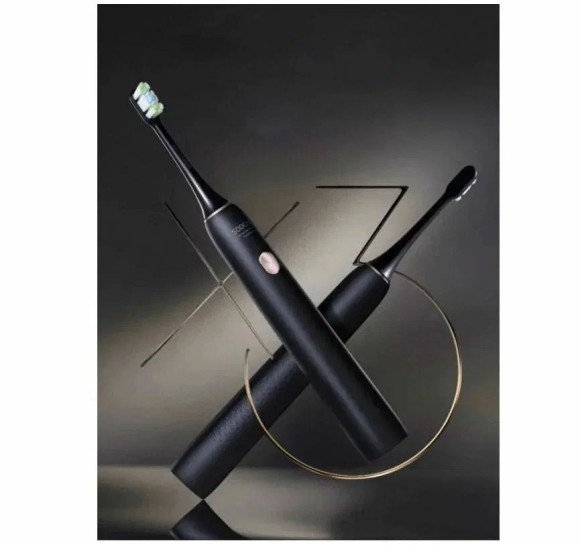 Электрическая зубная щетка Soocas X3U +2 насадки + зубная паста Black