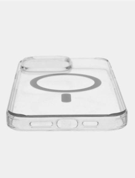 Чехол-накладка для iPhone 16 Pro KWI-NI MagSafe пластик прозрачный Чехол-накладка для iPhone 16 Pro KWI-NI MagSafe пластик прозрачный
