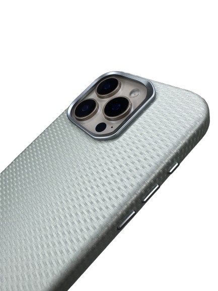 Чехол-накладка для iPhone 16 Pro Max Puloka Cover ZP-0224 Magsafe White