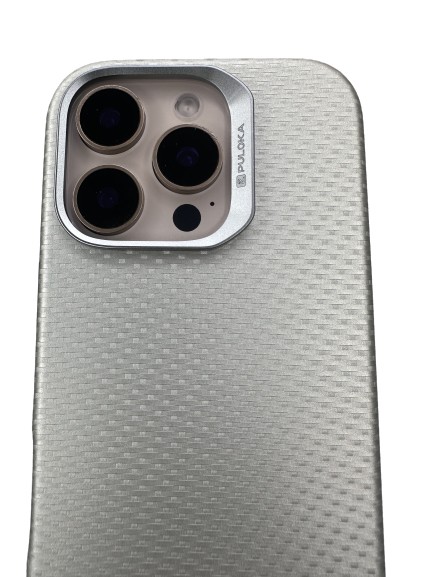 Чехол-накладка для iPhone 16 Pro Max Puloka Cover ZP-0224 Magsafe White