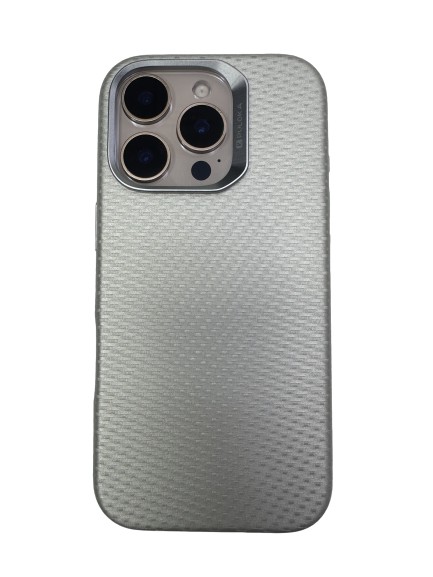 Чехол-накладка для iPhone 16 Pro Max Puloka Cover ZP-0224 Magsafe White