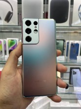 Samsung G998 Galaxy S21 Ultra 5G 12/256GB (350635580290731) Б/У (серебристый)