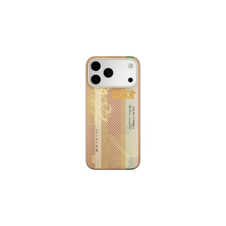 Чехол-накладка для iPhone 17 Pro Max/18 Pro Max Airity Aramid Fiber A Gold leaf