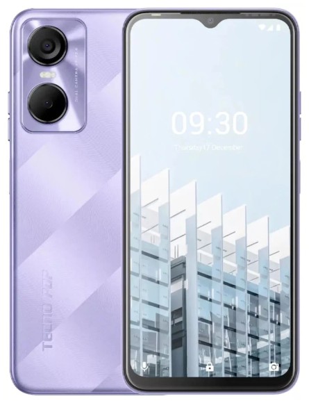 Смартфон TECNO Pop 6 Pro 2/32 ГБ, Dual nano SIM (Фиолетовый)