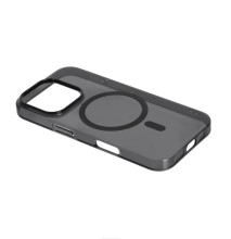 Чехол-накладка для iPhone 16 Pro KWI-NI MagSafe пластик черный