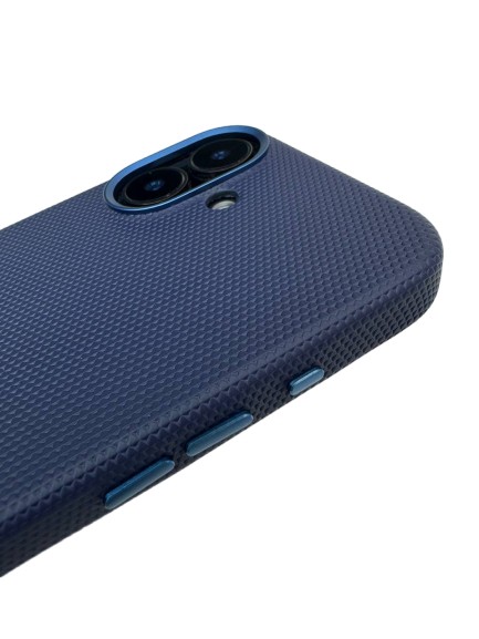 Чехол-накладка для iPhone 16 Puloka Cover Classic 303 Magsafe Blue Чехол-накладка для iPhone 16 Puloka Cover Classic 303 Magsafe Blue