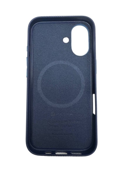 Чехол-накладка для iPhone 16 Puloka Cover Classic 303 Magsafe Blue Чехол-накладка для iPhone 16 Puloka Cover Classic 303 Magsafe Blue