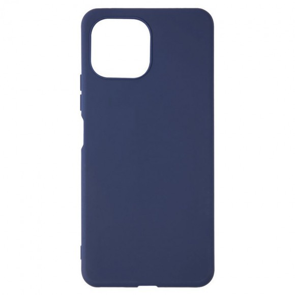 Чехол-накладка Xiaomi Mi 11Lite Silicone Case темно синий