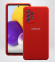 Чехол-накладка Samsung A53 Silicone Case красный
