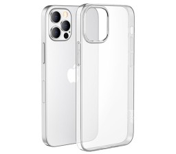 Чехол-накладка для iPhone 15 Plus Hoco силикон прозрачный
