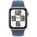 Умные часы  Apple Watch Series SE 2024 44мм/M/L MXER3  корпус из алюминия серебристого цвета  Sport Band ремешок синего цвета (Silver, Denim)