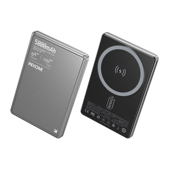 Аккумулятор WEKOME WP-68 5000 mAh серебро