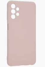 Чехол-накладка Samsung A72 Silicone Case светло розовый