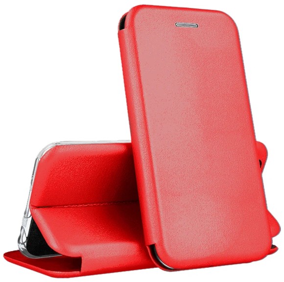 Чехол-книжка Samsung A73 Business пластик красный