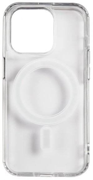 Чехол-накладка для iPhone 14 Pro LEVELO MAGSAFE CLARA прозрачный