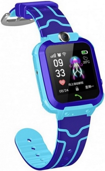 Детские смарт-часы Q12 голубой Детские смарт-часы Q12 голубой