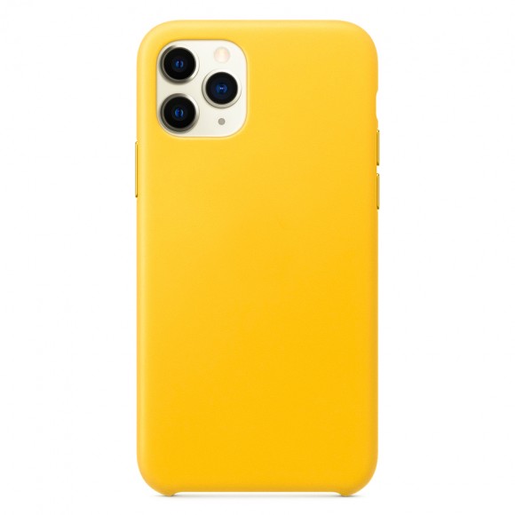 Чехол-накладка для iPhone 11 Pro Max Silicone Case желтый