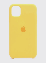 Чехол-накладка для iPhone 11 Pro Max Silicone Case желтый