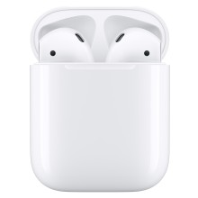 Наушники Apple AirPods 2 (без беспроводной зарядки чехла) MV7N2RU/A белый Наушники Apple AirPods 2 (без беспроводной зарядки чехла) MV7N2RU/A белый