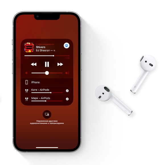 Наушники Apple AirPods 2 (без беспроводной зарядки чехла) MV7N2RU/A белый
