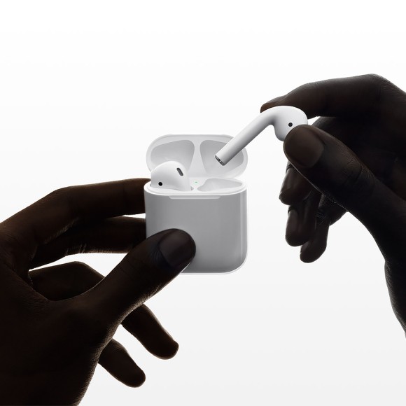 Наушники Apple AirPods 2 (без беспроводной зарядки чехла) MV7N2RU/A белый