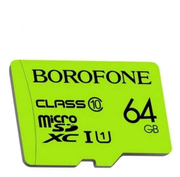 Micro SDHC Borofone 64Gb (Class 10)