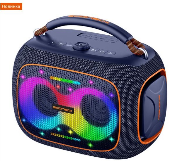 Портативная Акустика SoonBox S9900 PRO Синий Портативная Акустика SoonBox S9900 PRO Синий