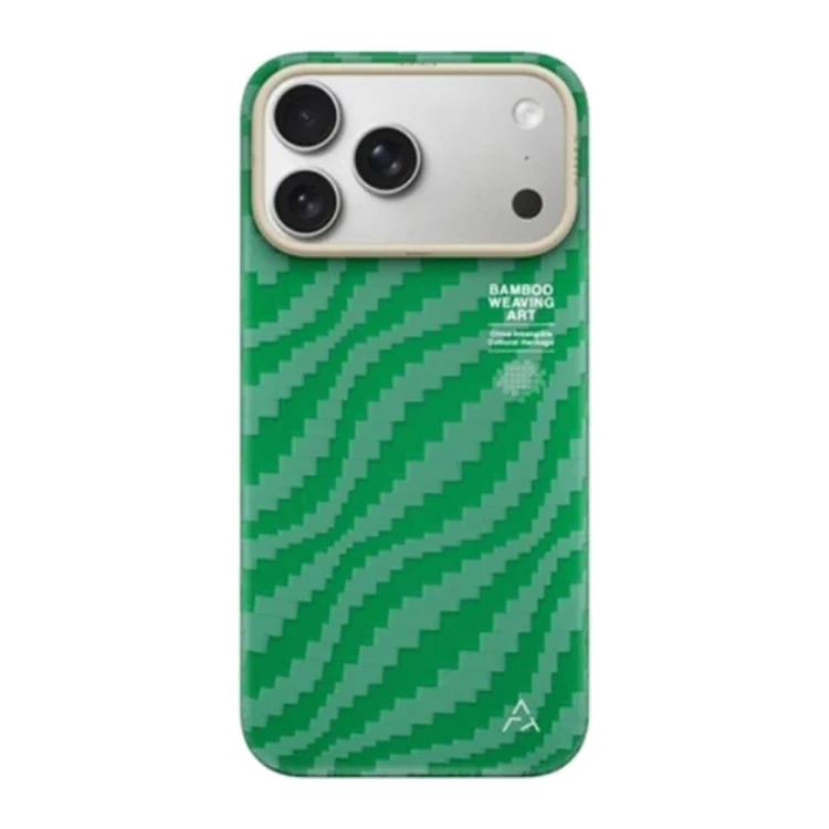 Чехол-накладка для iPhone 17 Pro/18 Pro Bamboo Shadow Chine Green