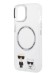 Чехол-накладка для iPhone 14 Pro KARL LAGERFELD MAGSAFE прозрачный