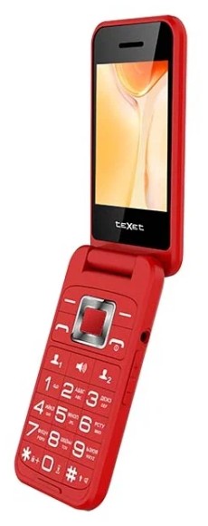 Телефон teXet TM-B419 (Красный)