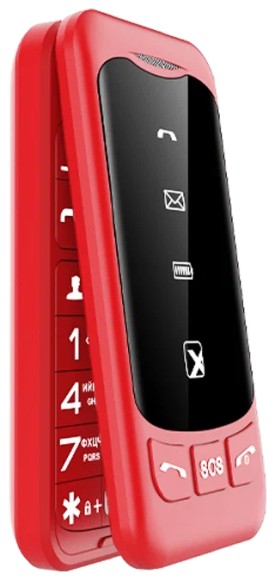 Телефон teXet TM-B419 (Красный)
