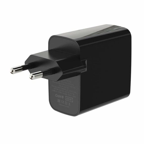 СЗУ Breaking WC20 USB-C + USB-A 65W 3.0 A черный