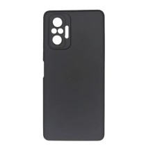 Чехол-накладка Xiaomi Note 11 Pro Breaking с микрофиброй черный