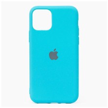 Чехол-накладка для iPhone 11 Pro Max Silicone Case голубой