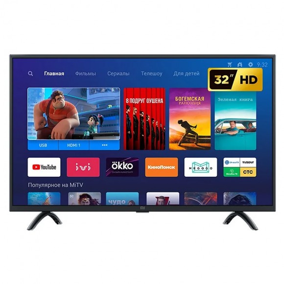 Телевизор Xiaomi Mi TV 4A 32 T2 31.5" (2019) [L32M5-5ARU] (черный)