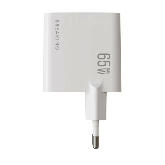 СЗУ Breaking WC20 USB-C + USB-A 65W 3.0 A белый СЗУ Breaking WC20 USB-C + USB-A 65W 3.0 A белый