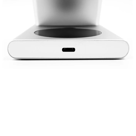 Беспроводная зарядка 3-в-1 COTEetCI CS5700 Aluminium WS20 (iPhone+Apple Watch+AirPods), серебро