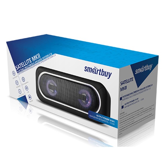Портативная акустика SmartBuy Satellite МК2 10 Вт черная