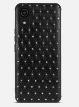 Чехол-накладка Samsung A03 Core силикон стразы