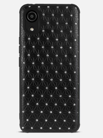 Чехол-накладка Samsung A03 Core силикон стразы