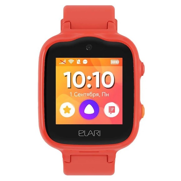 Часы-телефон ELARI KidPhone 4G Bubble (красный) Часы-телефон ELARI KidPhone 4G Bubble (красный)