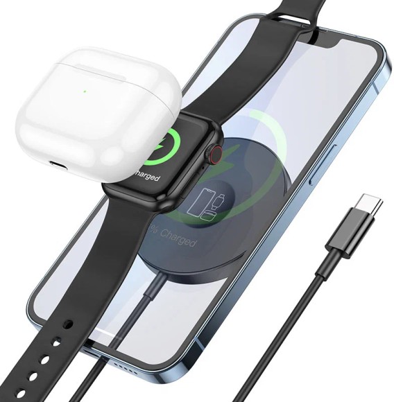 Borofone BQ18 3в1 15W черный Borofone BQ18 3в1 15W черный