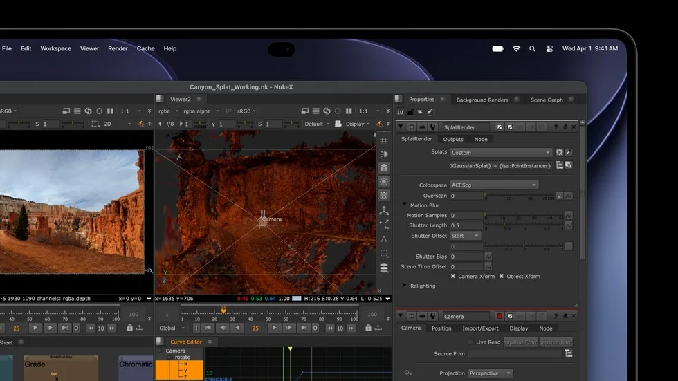 Работа с Foundry Nuke на MacBook Pro