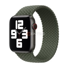 Ремешок для Apple Watch 38/40/41 мм S силикон плетеный хаки Ремешок для Apple Watch 38/40/41 мм S силикон плетеный хаки